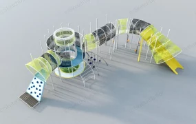 Climber And Slide Playground