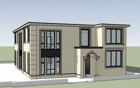 2 Story Prairie Style House