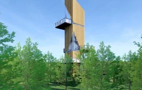 Modern Observation Tower