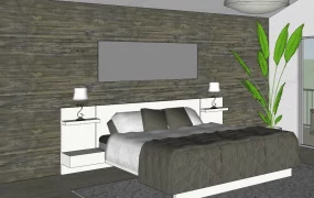 Simple Bedroom Interior Design