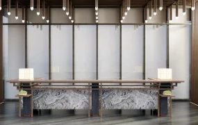 Chinese Hotel Reception Desk