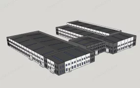 Modern Factory Buildings