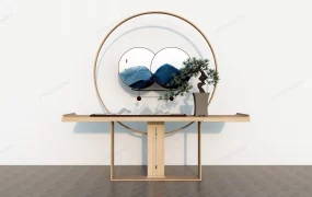 Chinese Accent Console