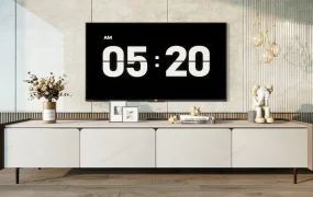 TV Stand And Wall Idea