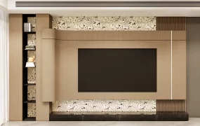 Built In Tv Wall Design Idea