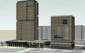 Modern Office Building Facade Design