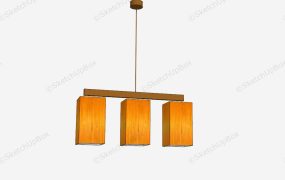 Orange Island Pendant Lights