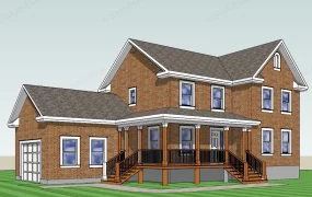 Red Brick Country House