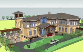 Country Club Mansion