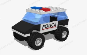 Lego Police Car