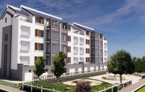 Row Apartment Block Design