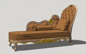 Antique Chaise Lounge