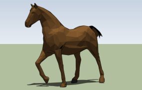 Low Poly Horse