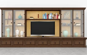 TV Unit With Storage