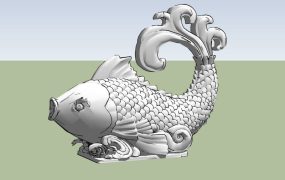 Fish Garden Sculpture