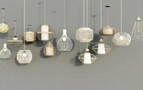 Bamboo Pendant Light Fixtures
