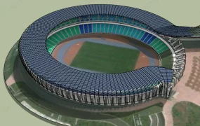 Football Field Stadium