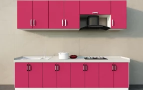 Pink Kitchen Cabinets