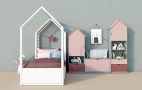 Toddler Bed And Wardrobe