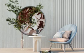 Accent Chair And Table Set