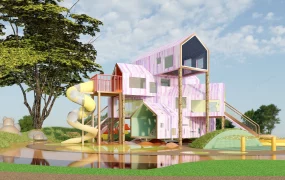 Elevated Adventure Playhouse