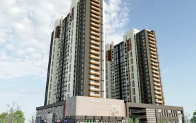 Modern High Rise Apartment Complex