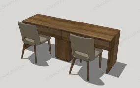 Two Seater Workdesk