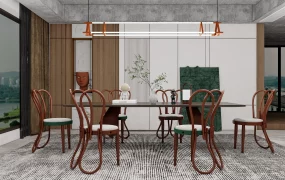 Aesthetic Dining Room Idea