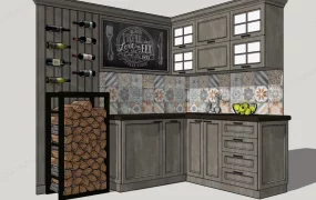 Small Old Cottage Kitchen