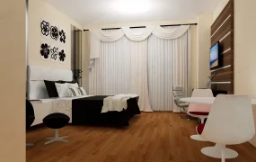 Budget Hotel Room Interior