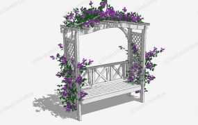 Garden Arbor Bench Design Ideas