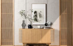 Entryway Accent Wall Idea