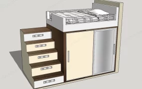Loft Bed With Storage