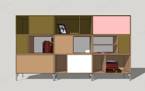 Modern Bookcase Design Idea