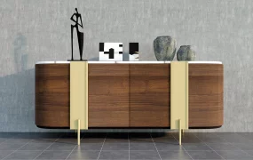 Mid Century Modern Accent Cabinet