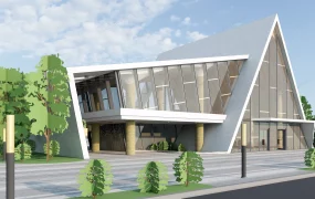 Small Contemporary Office Building