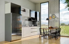Kitchen With Dining Design