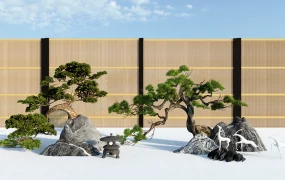 Japanese Pine Tree Design