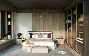 Modern Wooden Bedroom Design