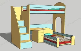 Bunk Beds With Staircase