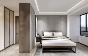 Small Minimalist Bedroom Idea