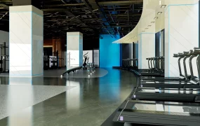 Commercial Gym Interior Design