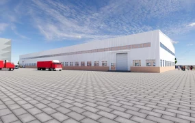 Modern Factory Building