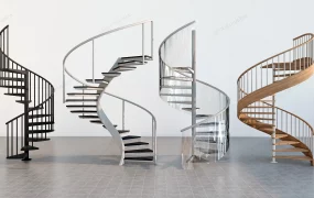 4 Spiral Staircases