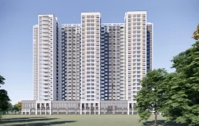 Modern High Rise Apartment Buildings