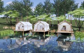 Fishing Park Landscape