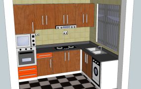 Small Corner Kitchen Design