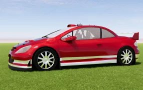 Peugeot 307 WRC Rally Car