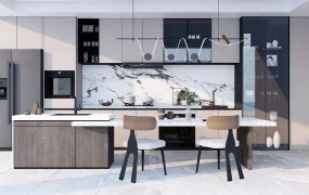 Modern Kitchen Design With Island