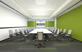 Modern Corporate Conference Room Interior